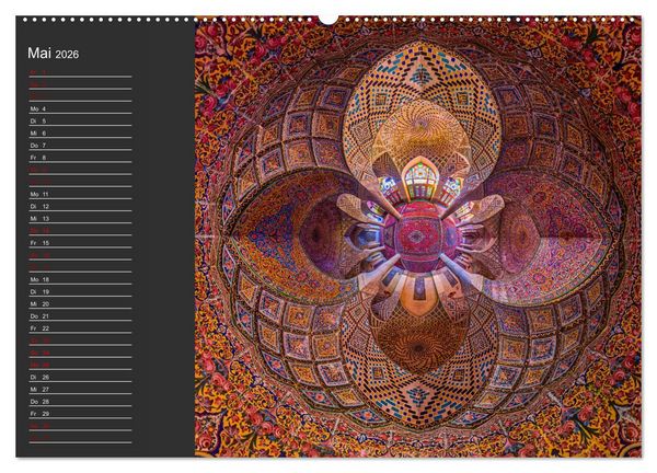 Produktbild: Orientalische Architektur - Verzaubernd (hochwertiger Premium Wandkalender 2026 DIN A2 quer), Kunstdruck in Hochglanz