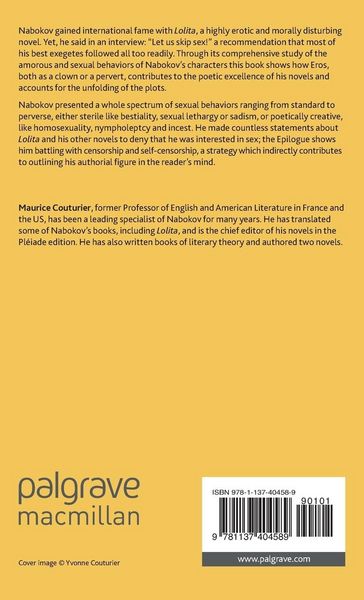 Produktbild: Nabokov's Eros and the Poetics of Desire