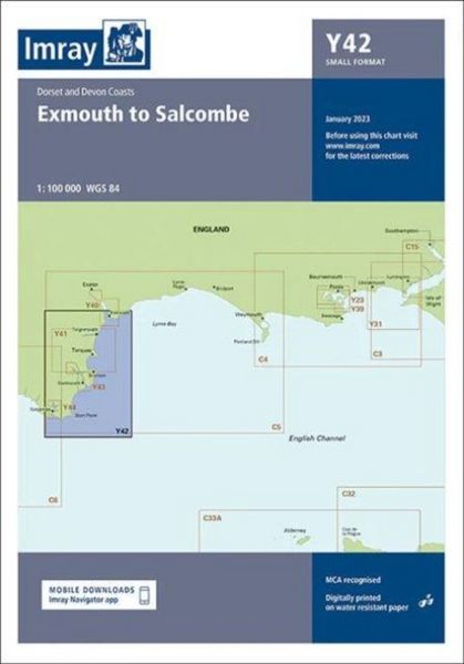 Produktbild: Y42 Exmouth to Salcombe (Small Format)