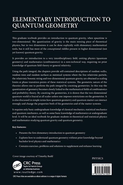 Produktbild: Elementary Introduction to Quantum Geometry