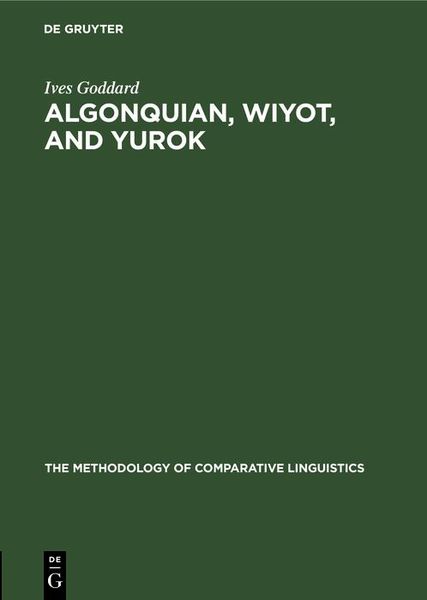 Produktbild: Algonquian, Wiyot, and Yurok