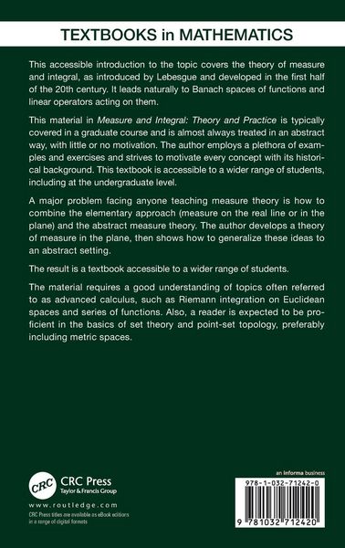 Produktbild: Measure and Integral