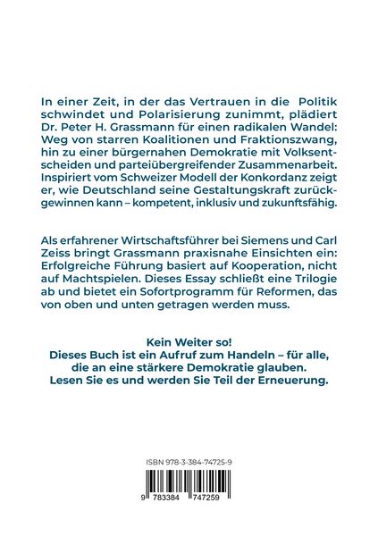 Produktbild: Demokratie Neu Denken