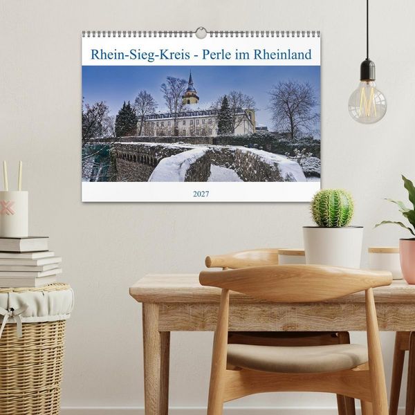 Produktbild: Rhein-Sieg-Kreis - Perle im Rheinland (Wandkalender 2027 DIN A3 quer), CALVENDO Monatskalender
