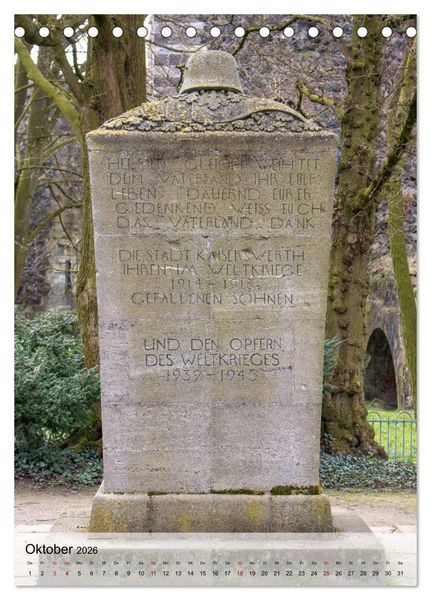 Produktbild: D&uuml;sseldorf - Historisches Kaiserswerth (Tischkalender 2026 DIN A5 hoch), CALVENDO Monatskalender