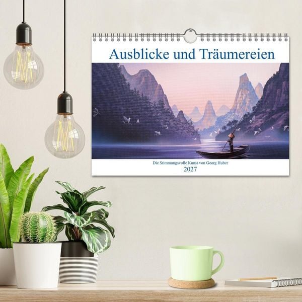 Produktbild: Paradise, Ausblicke und Tr&auml;umereien (Wandkalender 2027 DIN A4 quer), CALVENDO Monatskalender