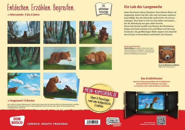 Produktbild: Ganz sch&ouml;n langweilig. Kamishibai Bildkartenset