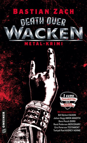 Death over Wacken, Taschenbuch von Bastian Zach, Gmeiner-Verlag