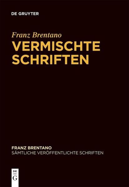Produktbild: Vermischte Schriften
