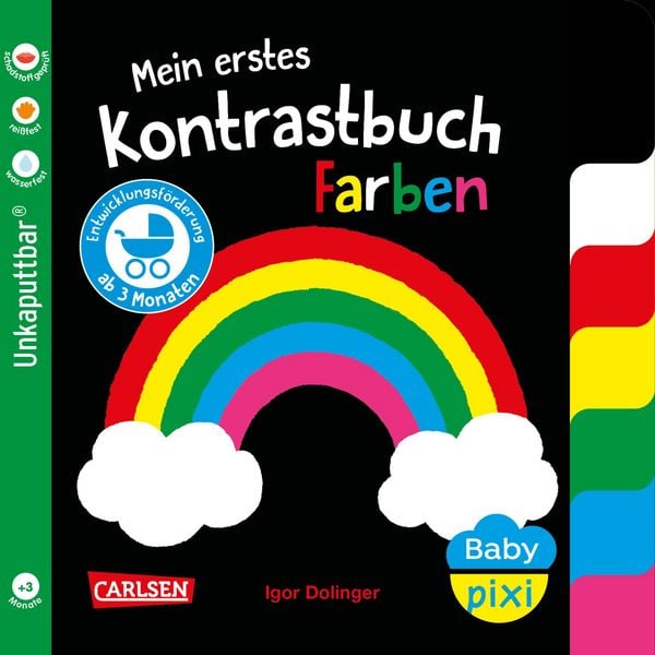 Produktbild: Baby Pixi (unkaputtbar) 170: Mein erstes Kontrastbuch: Farben
