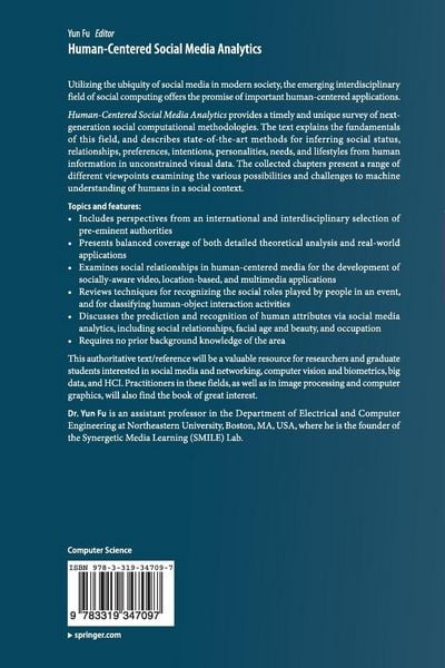 Produktbild: Human-Centered Social Media Analytics