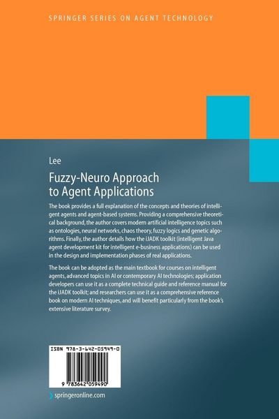 Produktbild: Fuzzy-Neuro Approach to Agent Applications