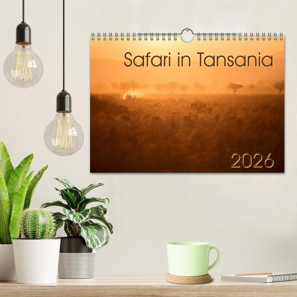 Produktbild: Safari in Tansania (Wandkalender 2026 DIN A4 quer), CALVENDO Monatskalender