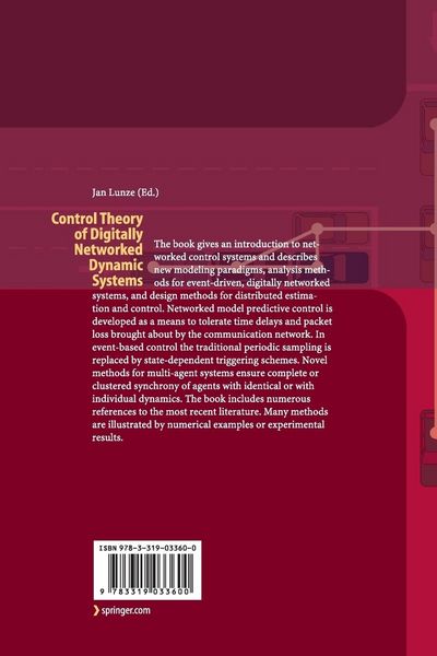 Produktbild: Control Theory of Digitally Networked Dynamic Systems