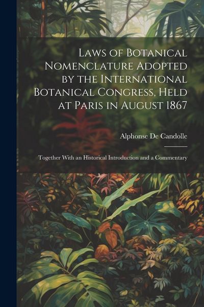 Produktbild: Laws of Botanical Nomenclature Adopted by the International Botanical Congress, Held at Paris in August 1867; Together With an Historical Introduction