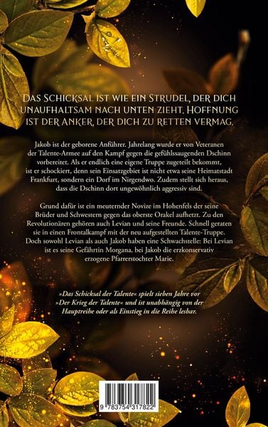Produktbild: Das Schicksal der Talente