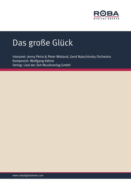 Produktbild: Das gro&szlig;e Gl&uuml;ck