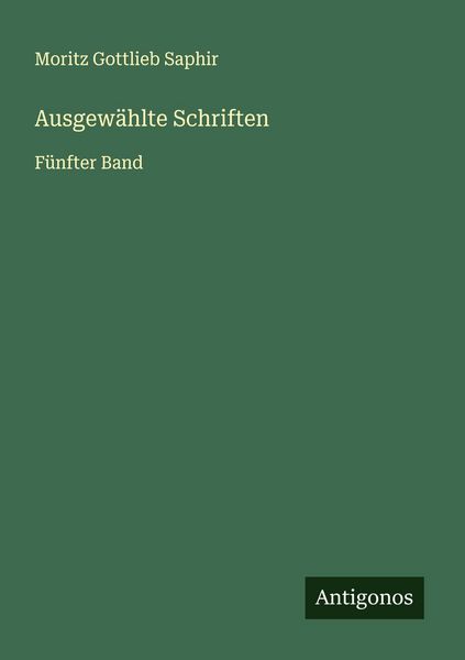 Produktbild: Ausgew&auml;hlte Schriften
