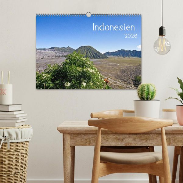 Produktbild: Indonesien (Wandkalender 2026 DIN A3 quer), CALVENDO Monatskalender