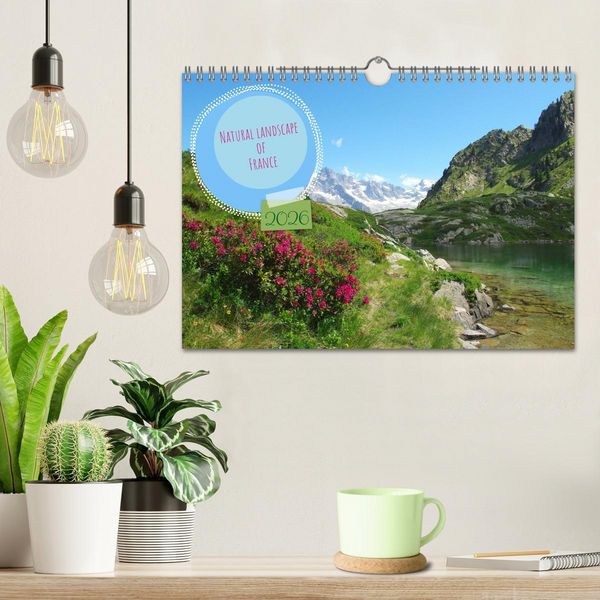 Produktbild: Natural landscape of France (Wall Calendar 2026 DIN A4 landscape), CALVENDO 12 Month Wall Calendar