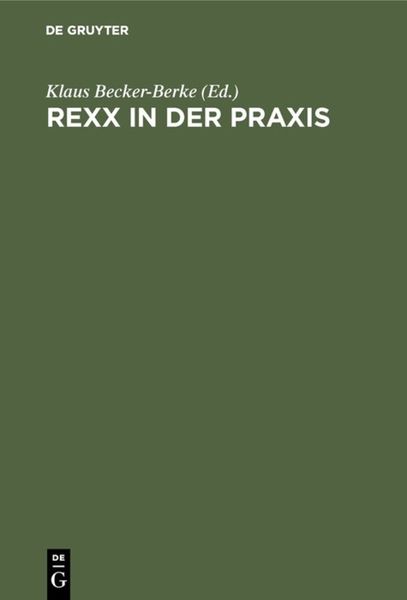 Produktbild: REXX in der Praxis