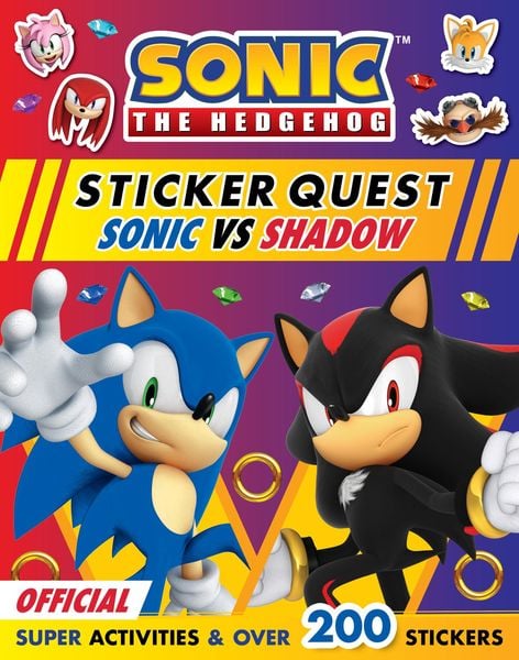 Produktbild: Sonic the Hedgehog Sticker Quest: Sonic vs Shadow
