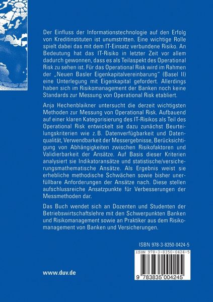 Produktbild: Operational Risk in Banken