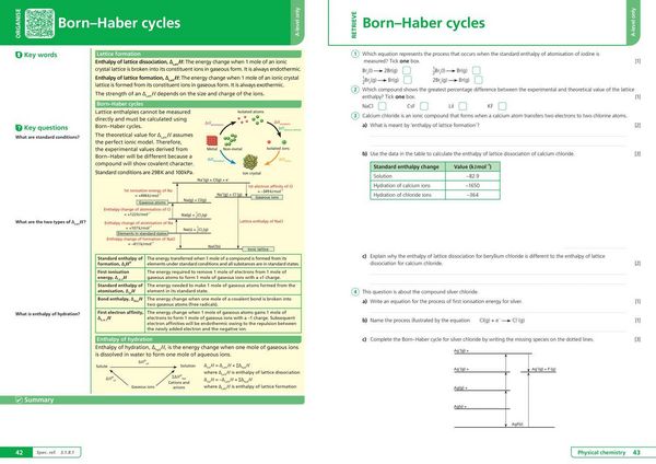 Produktbild: AQA A-level Chemistry Organise and Retrieve Your Knowledge
