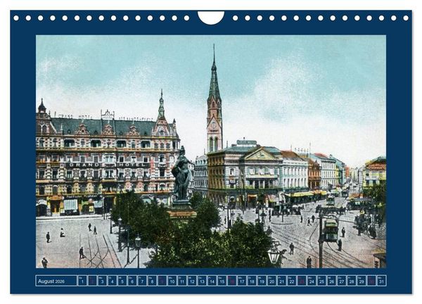 Produktbild: Historisches Berlin von 1888 bis 1918 (Wandkalender 2026 DIN A4 quer), CALVENDO Monatskalender