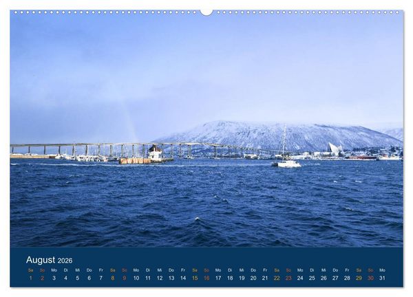 Produktbild: Troms&ouml;, eisiges Nord-Norwegen (hochwertiger Premium Wandkalender 2026 DIN A2 quer), Kunstdruck in Hochglanz