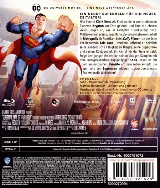 Produktbild: Superman: Man of Tomorrow