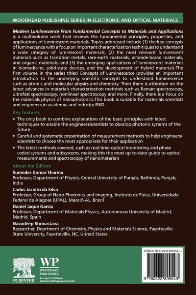 Produktbild: Modern Luminescence from Fundamental Concepts to Materials and Applications
