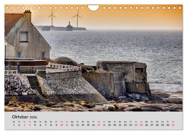 Produktbild: Bunker Zeitzeugen der Geschichte (Wandkalender 2026 DIN A4 quer), CALVENDO Monatskalender