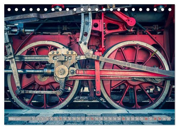 Produktbild: Molli- Mecklenburgische B&auml;derbahn (Tischkalender 2027 DIN A5 quer), CALVENDO Monatskalender