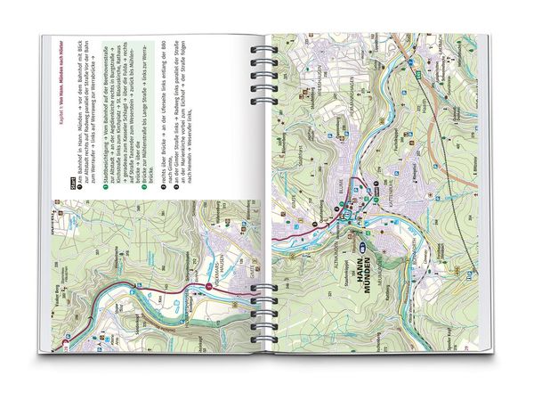 KOMPASS Radreiseführer Weser-Radweg
