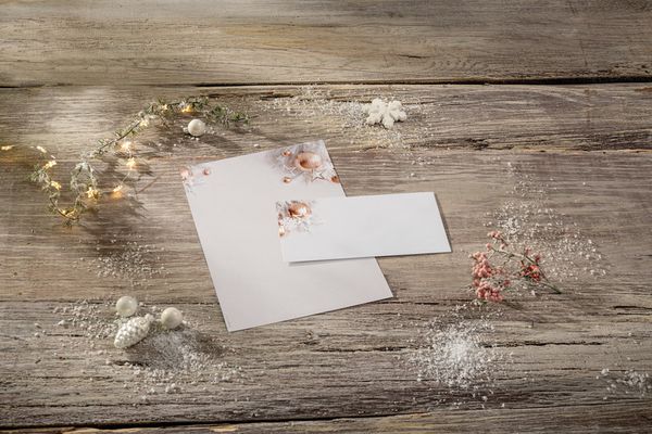 Produktbild: W'Designpapier Christm.rose A4