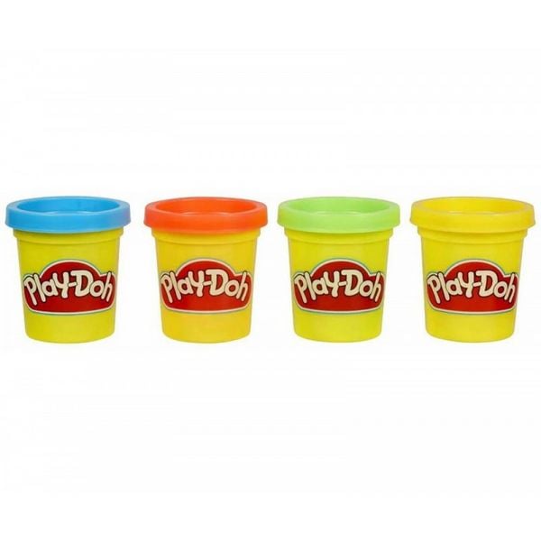 Produktbild: Play-Doh 4er-Pack 224gr, 6x20,5cm