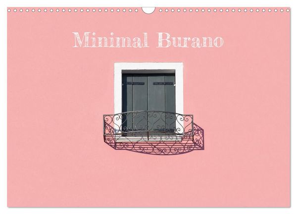 Produktbild: Minimal Burano (Wandkalender 2027 DIN A3 quer), CALVENDO Monatskalender