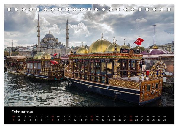 Produktbild: Istanbul (Tischkalender 2026 DIN A5 quer), CALVENDO Monatskalender