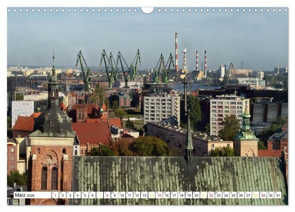Produktbild: Besucht mal wieder Danzig (Wandkalender 2026 DIN A3 quer), CALVENDO Monatskalender