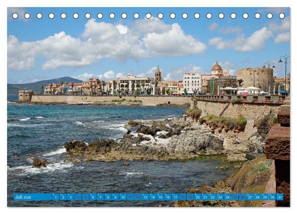 Produktbild: Traumhaftes Sardinien (Tischkalender 2026 DIN A5 quer), CALVENDO Monatskalender