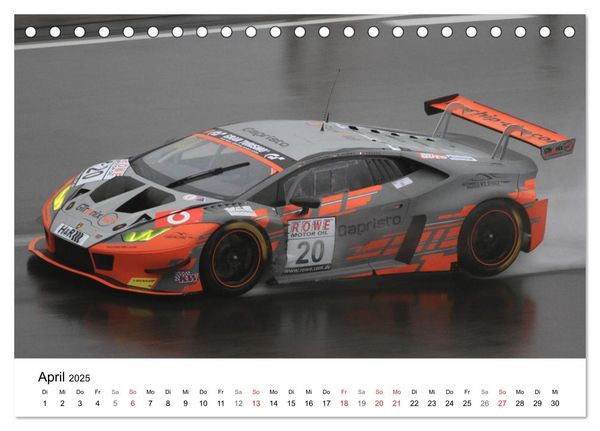 Produktbild: Motorsport aus Sant&rsquo;Agata (Tischkalender 2025 DIN A5 quer), CALVENDO Monatskalender