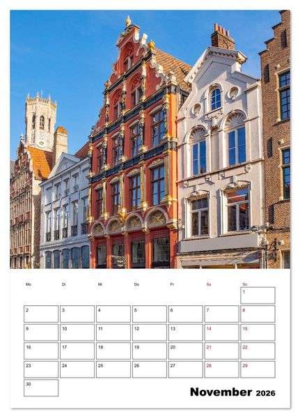 Produktbild: Br&uuml;gge - Reiseplaner (Tischkalender 2026 DIN A5 hoch), CALVENDO Monatskalender