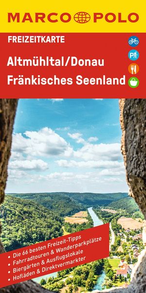 Produktbild: MARCO POLO Freizeitkarte 36 Altm&uuml;hltal, Donau, Fr&auml;nkisches Seenland 1:110.000