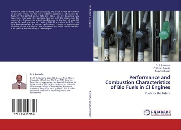 Produktbild: Performance and Combustion Characteristics of Bio Fuels in CI Engines