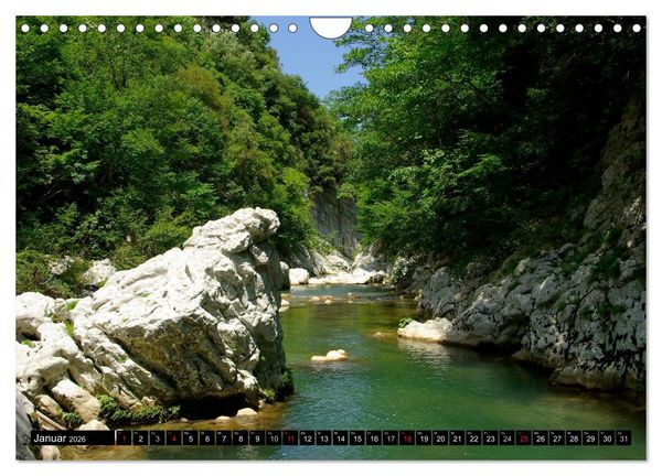 Produktbild: Kampanien &ndash; Capri und der Cilento (Wandkalender 2026 DIN A4 quer), CALVENDO Monatskalender