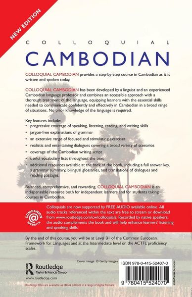 Produktbild: Colloquial Cambodian