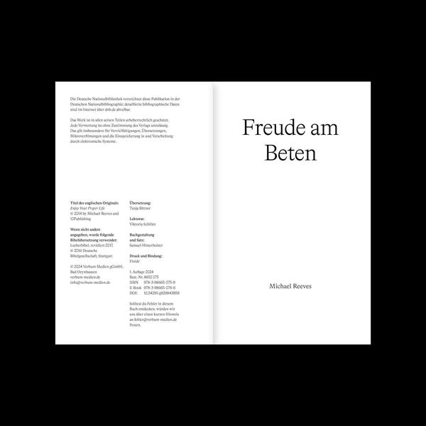 Produktbild: Freude am Beten