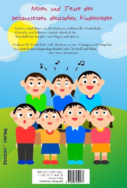 Produktbild: Kinder-Liederbuch