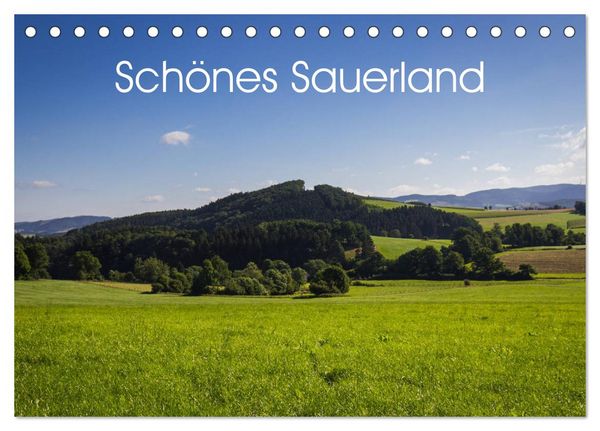 Schönes Sauerland (Tischkalender 2026 DIN A5 quer), CALVENDO Monatskalender